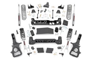 Ram 1500 Suspension Lift Kit - Rough Country - 6 Inch Lift Kit | N3 Struts | Dual Rate Coils - '19-'24